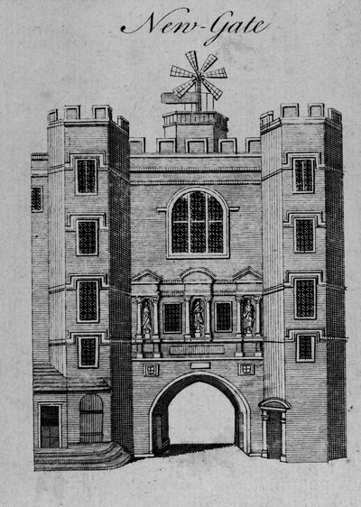 Ansicht von Newgate von English School